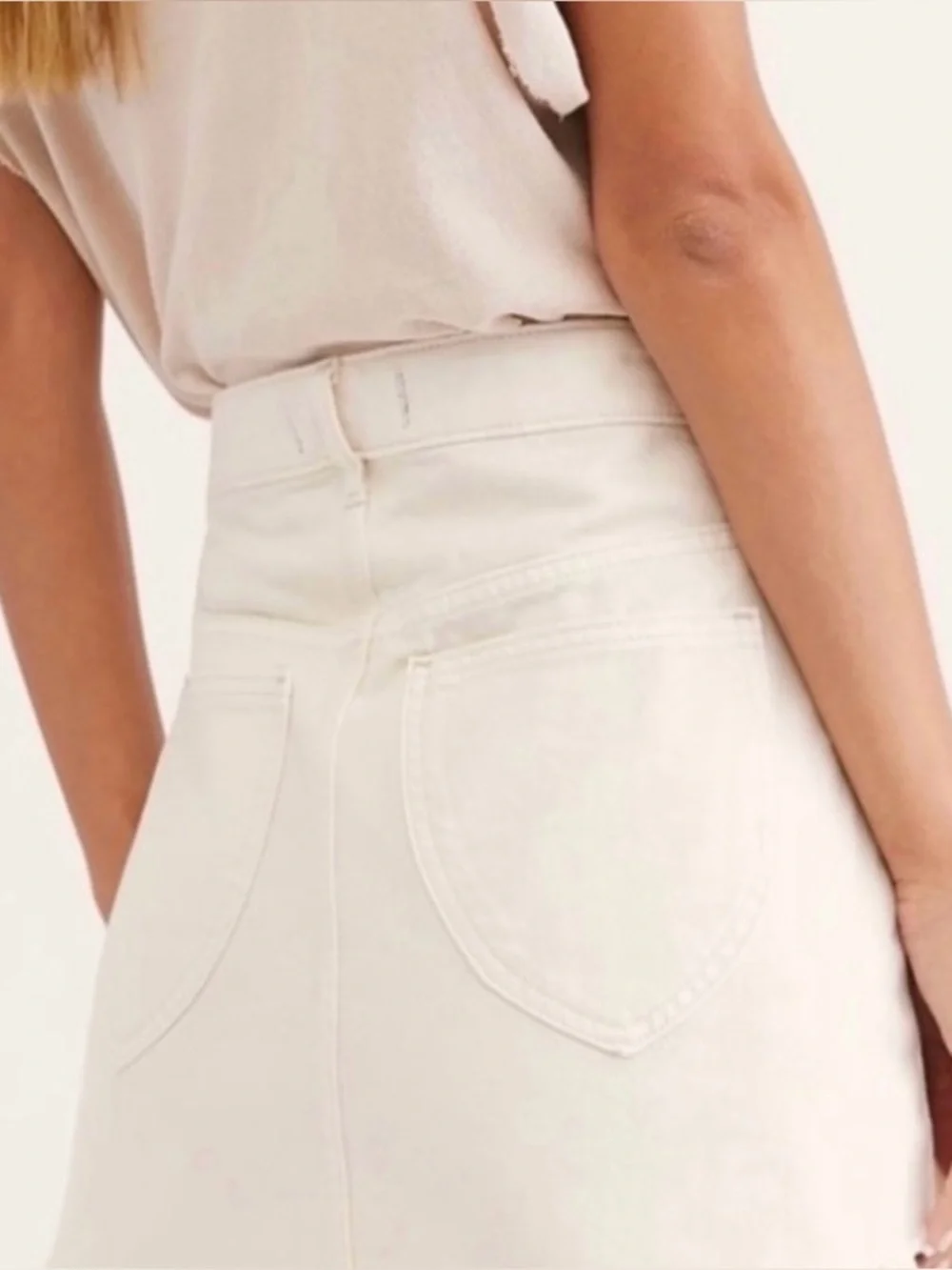 Free People Bailey Denim Mini Skirt - Picture 2 of 9